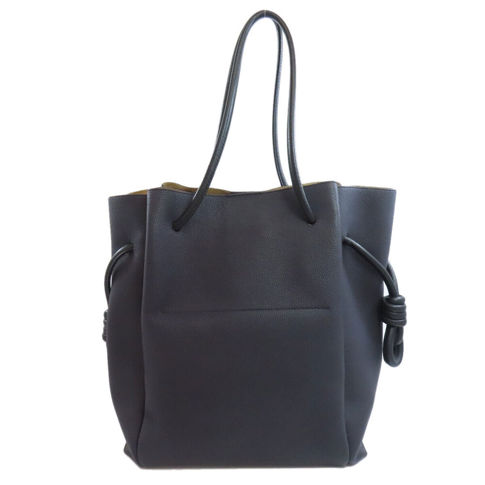 Loewe Knot Tote Bag Calfskin Flamenco Black